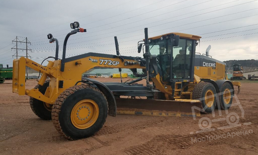 Аренда автогрейдера John Deere 772G - 19,5 тонны thumbnail 1