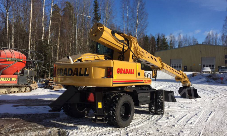 Аренда экскаватора-планировщика Gradall XL 3300 thumbnail 0