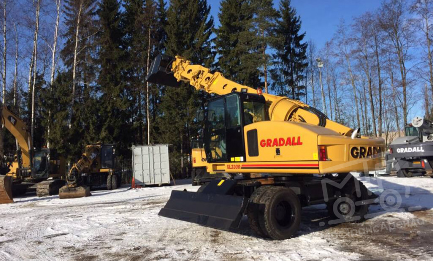 Аренда экскаватора-планировщика Gradall XL 3300 thumbnail 1