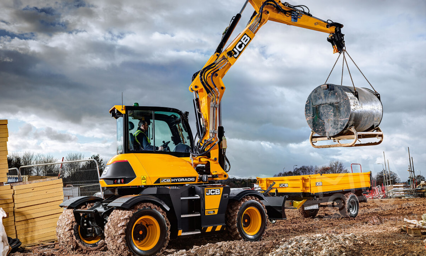 Аренда колесного экскаватора JCB Hydradig 110W thumbnail 0