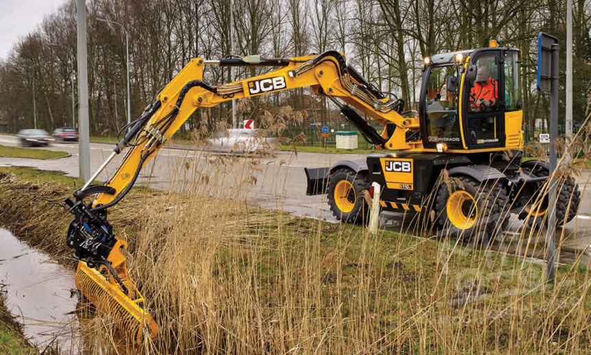 Аренда колесного экскаватора JCB Hydradig 110W thumbnail 1