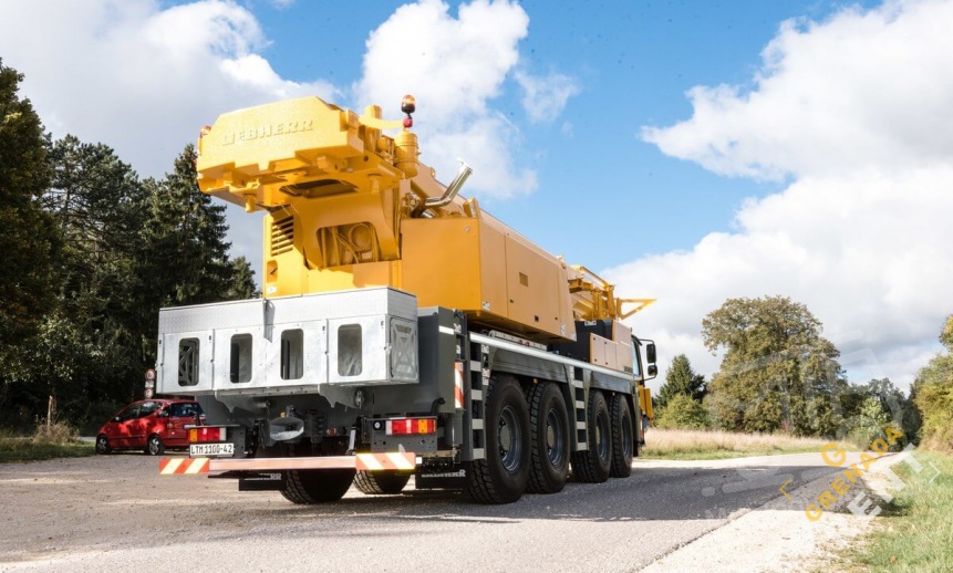 Аренда автокрана Liebherr LTM 1100 - 100 тонн thumbnail 2