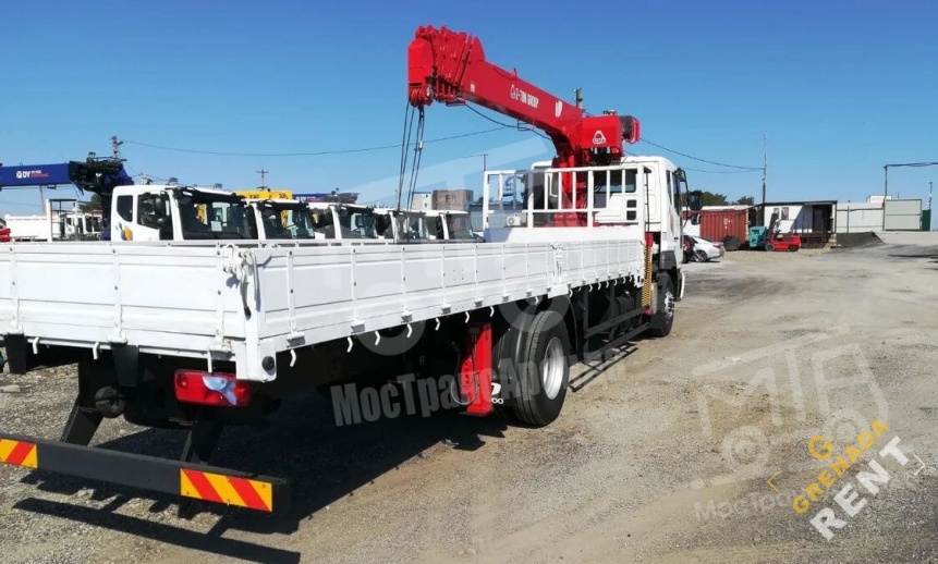 Аренда манипулятора Daewoo с грузоподъемностью стрелы 8 тонны и грузоподъемностью борта 8 тонн thumbnail 3