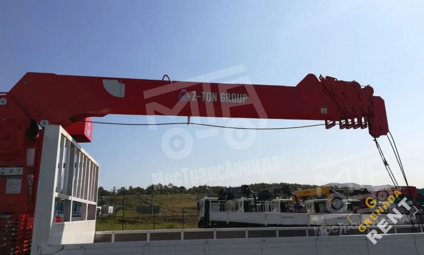 Аренда манипулятора Daewoo с грузоподъемностью стрелы 8 тонны и грузоподъемностью борта 8 тонн thumbnail 4