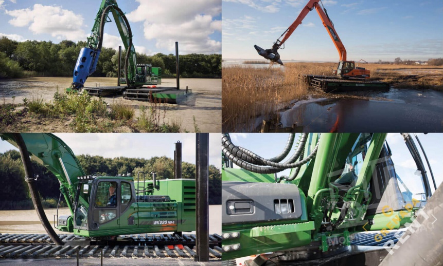 Аренда плавающего экскаватора Waterking WK 220 thumbnail 2