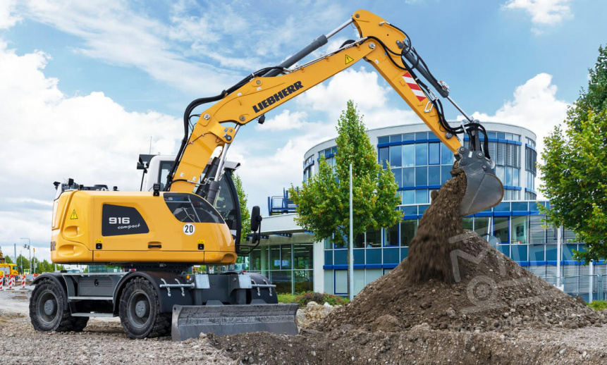Аренда колесного экскаватора Liebherr A 916 Litronic thumbnail 0