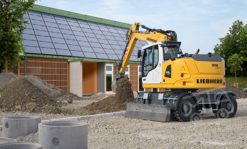 Аренда колесного экскаватора Liebherr A 916 Litronic thumbnail 3