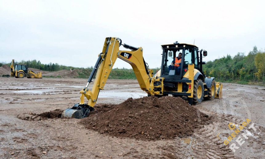 Аренда экскаватора-погрузчика Cat 434F2 thumbnail 1