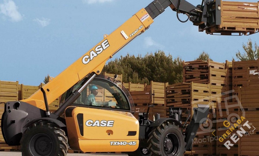 Аренда телескопического погрузчика CASE TX 140-45 thumbnail 0