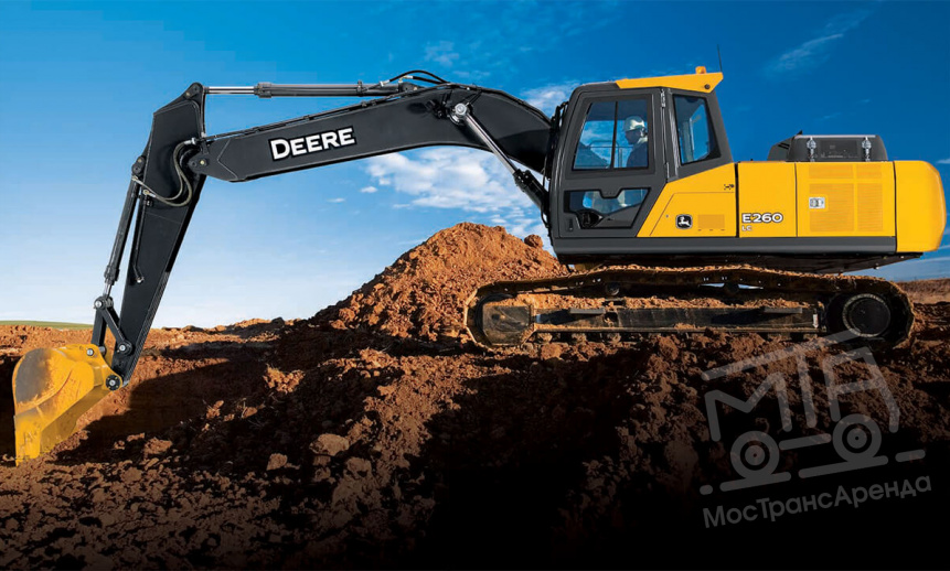 Аренда гусеничного экскаватора John Deere E260 LC thumbnail 0