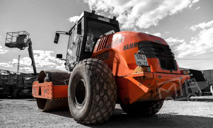 Аренда грунтового катка Hamm 3411 - 11,3 тонн thumbnail 2