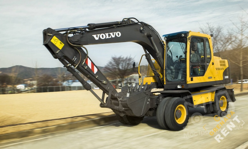 Аренда колесного экскаватора Volvo EW145B Prime thumbnail 0