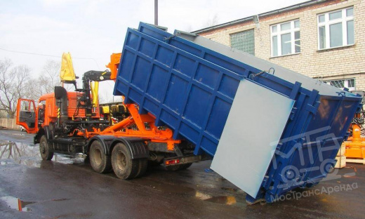 Аренда мусоровоза КАМАЗ Мультилифт - 27 м3 16 тонн thumbnail 1