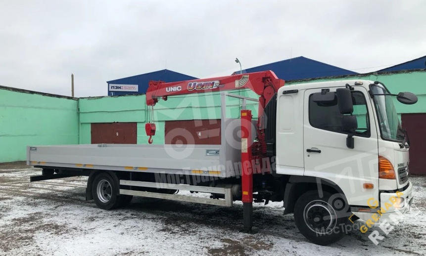 Аренда манипулятора с грузоподъемностью стрелы 3 тонны и грузоподъемностью борта 4 тонны thumbnail 0