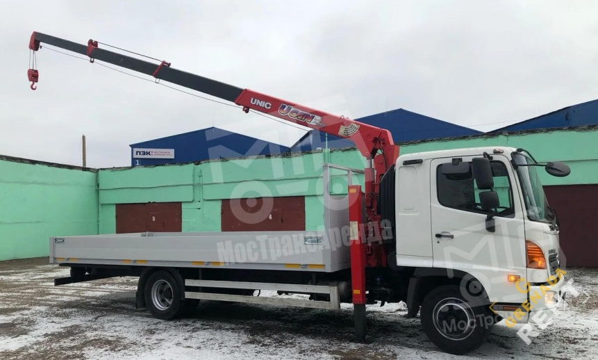 Аренда манипулятора с грузоподъемностью стрелы 3 тонны и грузоподъемностью борта 4 тонны thumbnail 2
