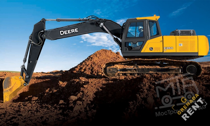 Аренда гусеничного экскаватора John Deere E260 LC thumbnail 0