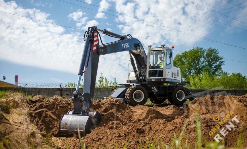 Аренда колесного экскаватора Tvex 140W thumbnail 2