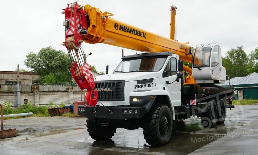 Аренда автокрана Ивановец - 25 тонн thumbnail 0