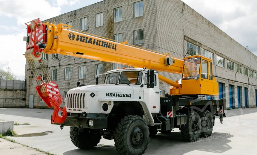 Аренда автокрана Ивановец - 25 тонн thumbnail 1