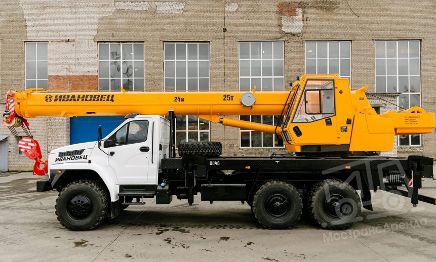 Аренда автокрана Ивановец - 25 тонн thumbnail 2