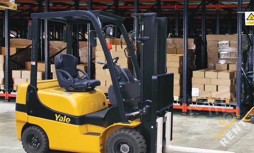 Аренда вилочного погрузчика Yale GP15MX thumbnail 2