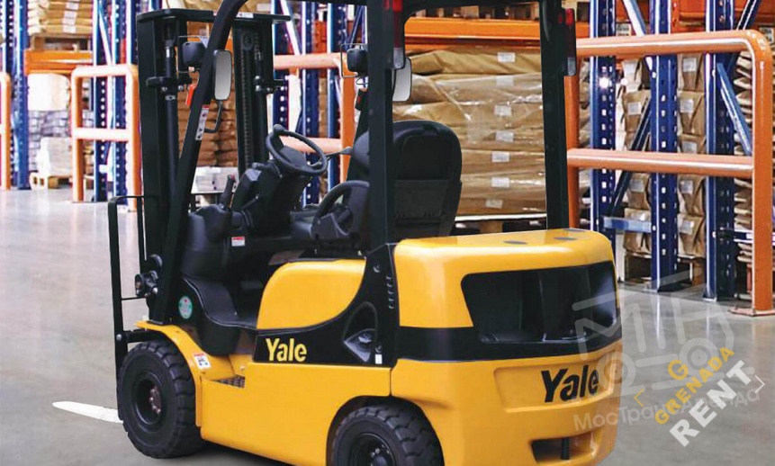 Аренда вилочного погрузчика Yale GP15MX thumbnail 3