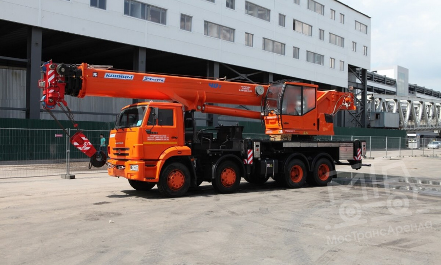 Аренда автокрана Клинцы - 40 тонн thumbnail 1