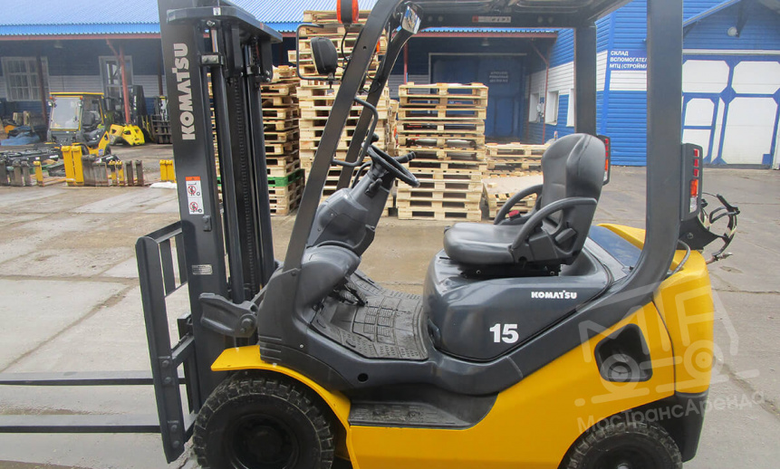 Аренда вилочного погрузчика Komatsu FD15T-21 thumbnail 0