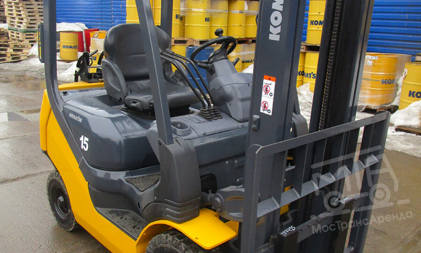 Аренда вилочного погрузчика Komatsu FD15T-21 thumbnail 2
