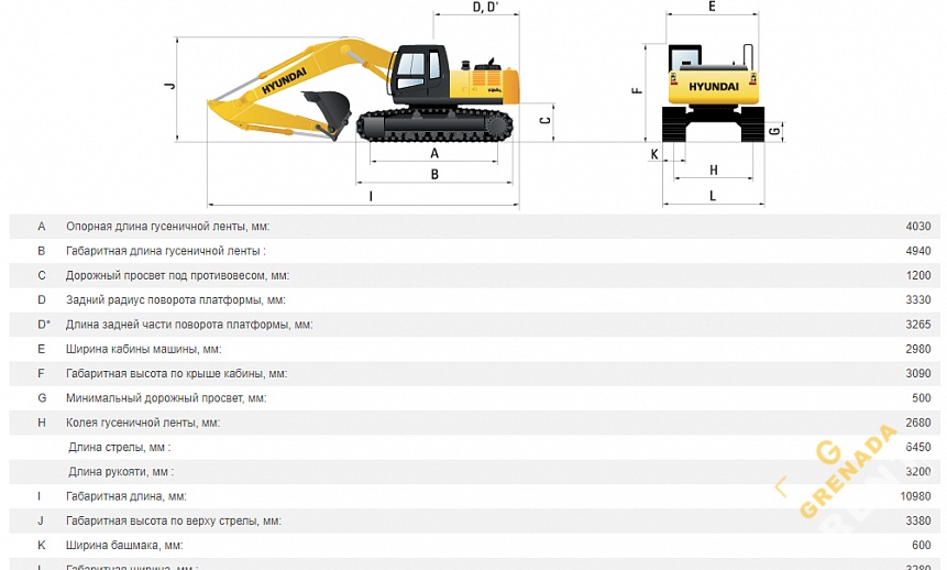 Аренда гусеничного экскаватора Hyundai R330LC-9S thumbnail 1