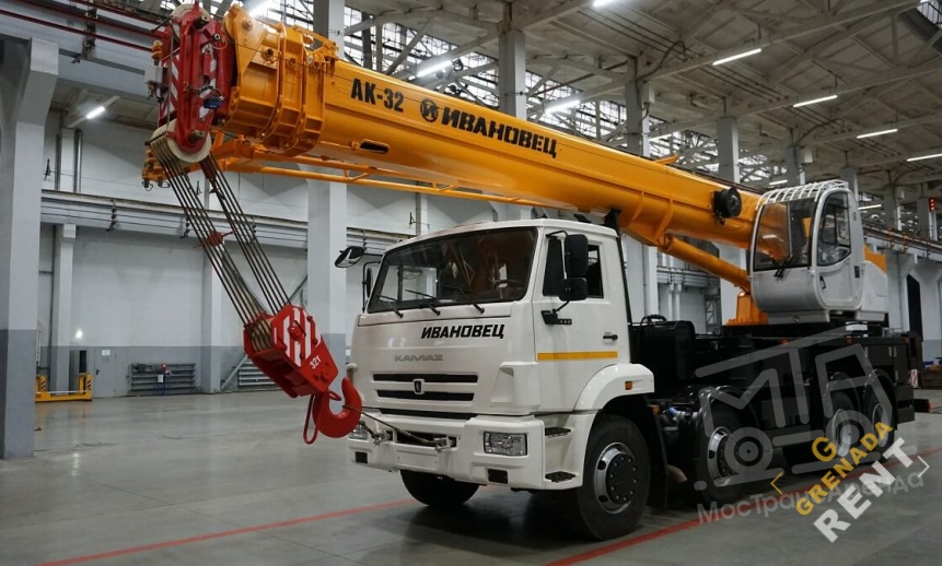 Аренда автокрана Ивановец - 32 тонны thumbnail 2
