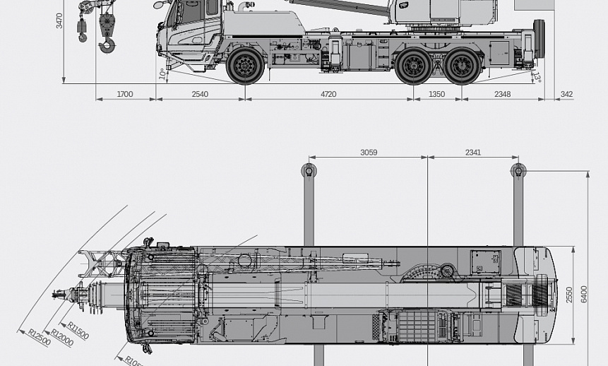 Аренда автокрана Sany STC300T5 - 30 тонн thumbnail 2