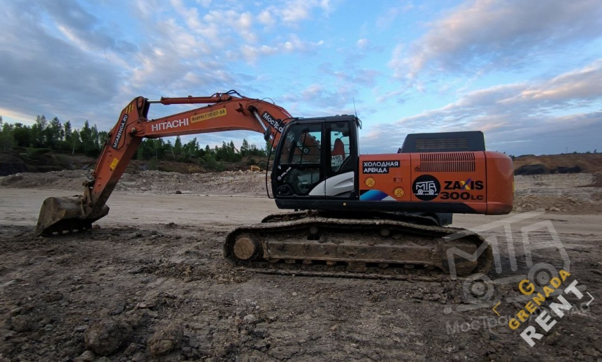 Аренда гусеничного экскаватора Hitachi ZX300LC thumbnail 4