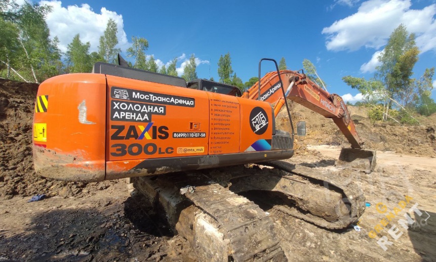 Аренда гусеничного экскаватора Hitachi ZX300LC thumbnail 5