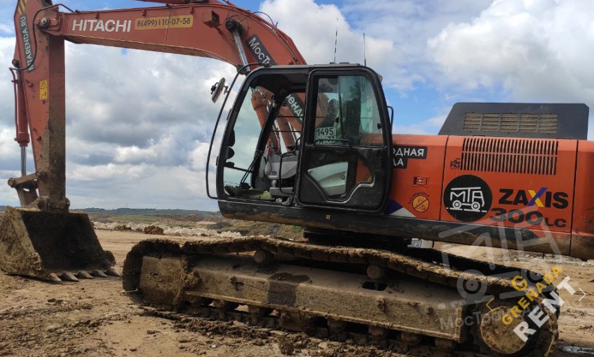 Аренда гусеничного экскаватора Hitachi ZX300LC thumbnail 6