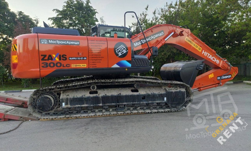 Аренда гусеничного экскаватора Hitachi ZX300LC thumbnail 7
