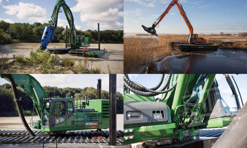 Аренда плавающего экскаватора Waterking WK 220 thumbnail 2