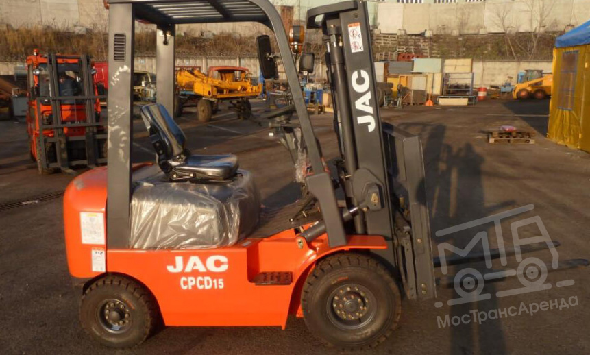 Аренда вилочного погрузчика JAC CPCD15 thumbnail 1