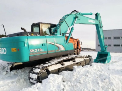 Аренда гусеничного экскаватора Kobelco SK210LC-8