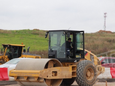 Аренда грунтового катка CAT CS56 - 12,5 тонн