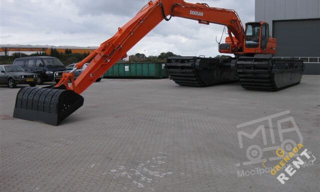Аренда плавающего экскаватора Doosan DX225LCA SLR thumbnail 1