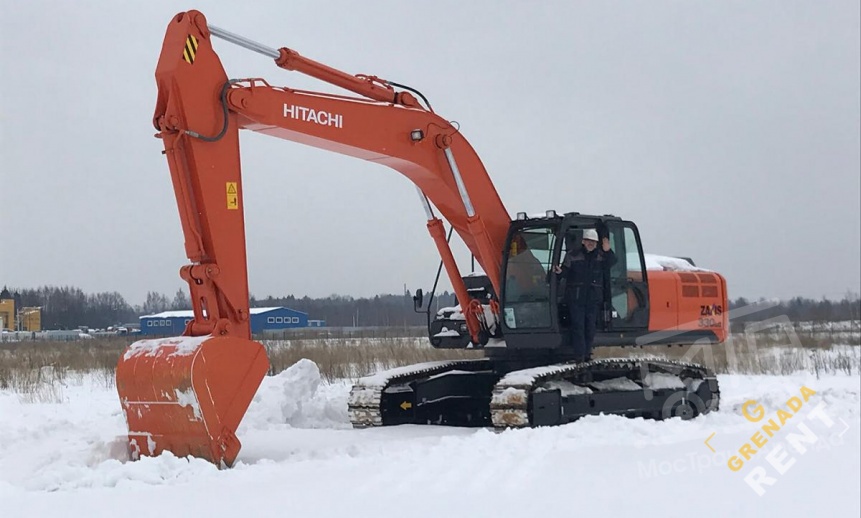 Аренда гусеничного экскаватора Hitachi ZX330LC thumbnail 0
