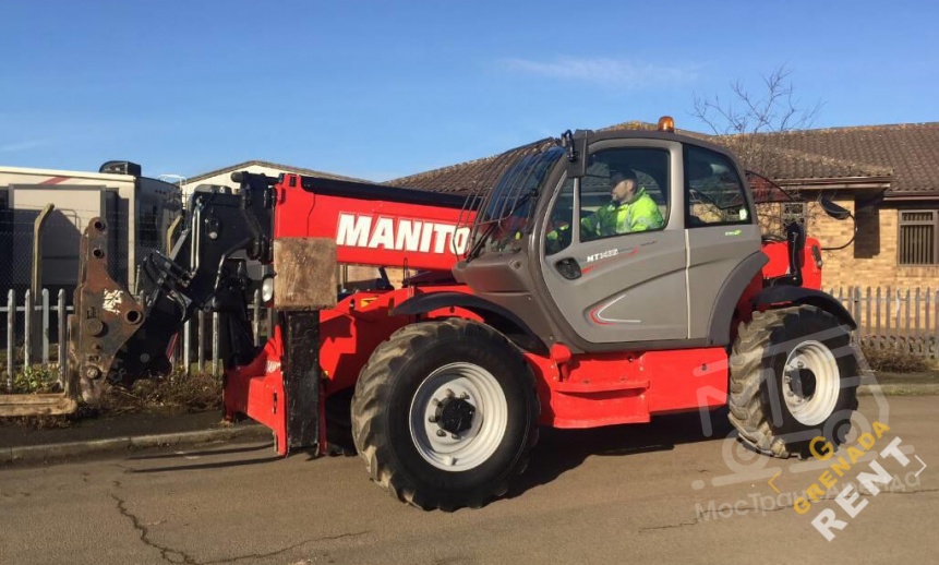 Аренда телескопического погрузчика Manitou MT 1435 SLT thumbnail 1