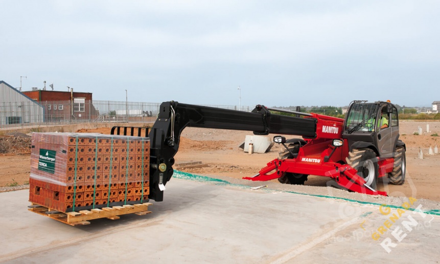 Аренда телескопического погрузчика Manitou MT 1435 SLT thumbnail 2