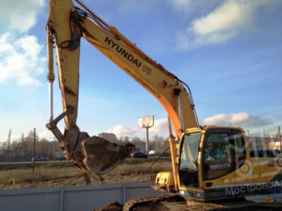 Аренда гусеничного экскаватора Hyundai R220LC 9S