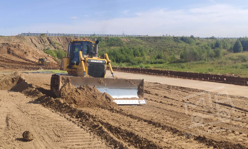 Аренда бульдозера Komatsu D65PX-16 болотоход thumbnail 6