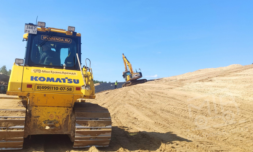 Аренда бульдозера Komatsu D65PX-16 болотоход thumbnail 7