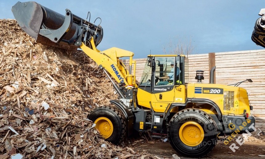 Аренда фронтального погрузчика Komatsu WA200 thumbnail 2