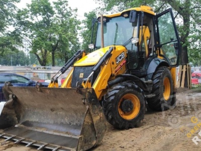 Экскаватор-погрузчик без водителя и топлива (холодная аренда)