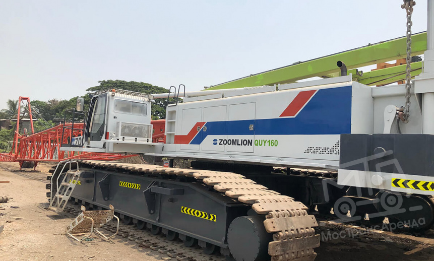 Аренда гусеничного крана Zoomlion QUY 160 thumbnail 0